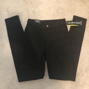 New H&M Divided High Waist Super Skinny Jeans Sz 8